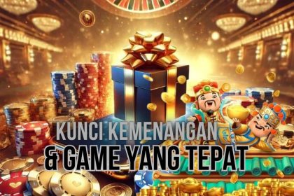 Infografis yang membandingkan perbedaan antara slot dengan volatilitas slot rendah yang stabil dan volatilitas tinggi yang fluktuatif.